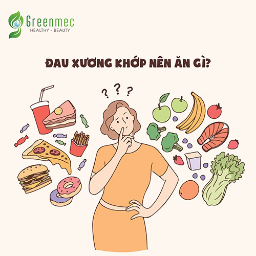 Đau xương khớp nên ăn gì? 6 Loại thực phẩm nên có trong chế độ ăn uống thường ngày