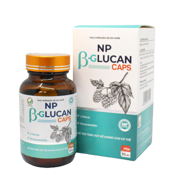 Viên uống tăng cường sức đề kháng NP B-Glucan Caps