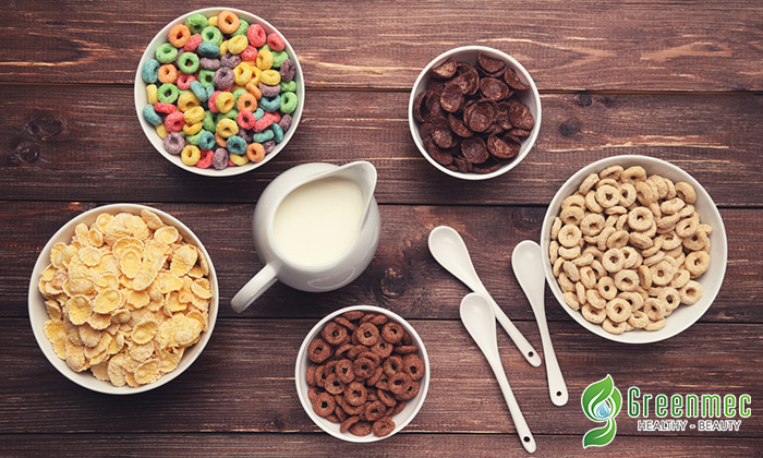 Ngũ cốc là bữa sáng đảm bảo dinh dưỡng cũng như phù hợp với người bị gan nhiễm mỡ