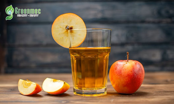Nước ép táo giúp giải độc gan, mát gan