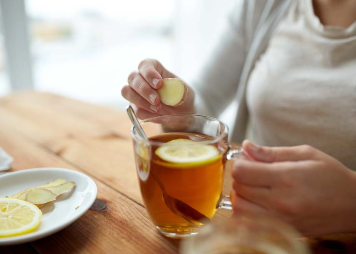 nấu nước uống giải độc gan